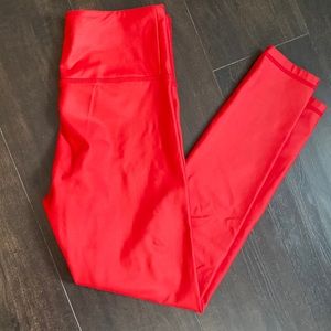 Red metallic Zyia light n tight